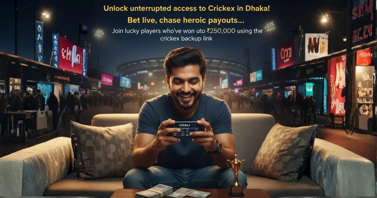 Secure your spot with the crickex backup link and aim for heroic payouts up to ৳250,000.
